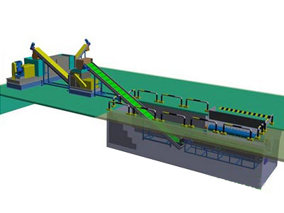 有機垃圾處理-破碎、分選、脫水、固液分離處理